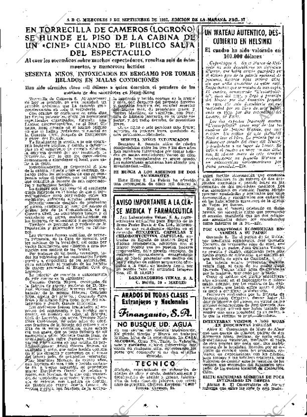 ABC MADRID 09-09-1953 página 17