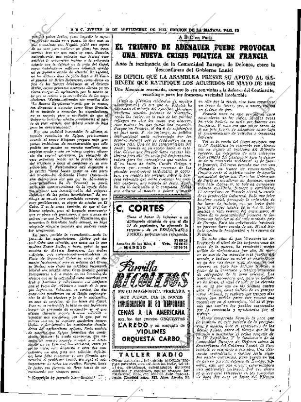 ABC MADRID 10-09-1953 página 17
