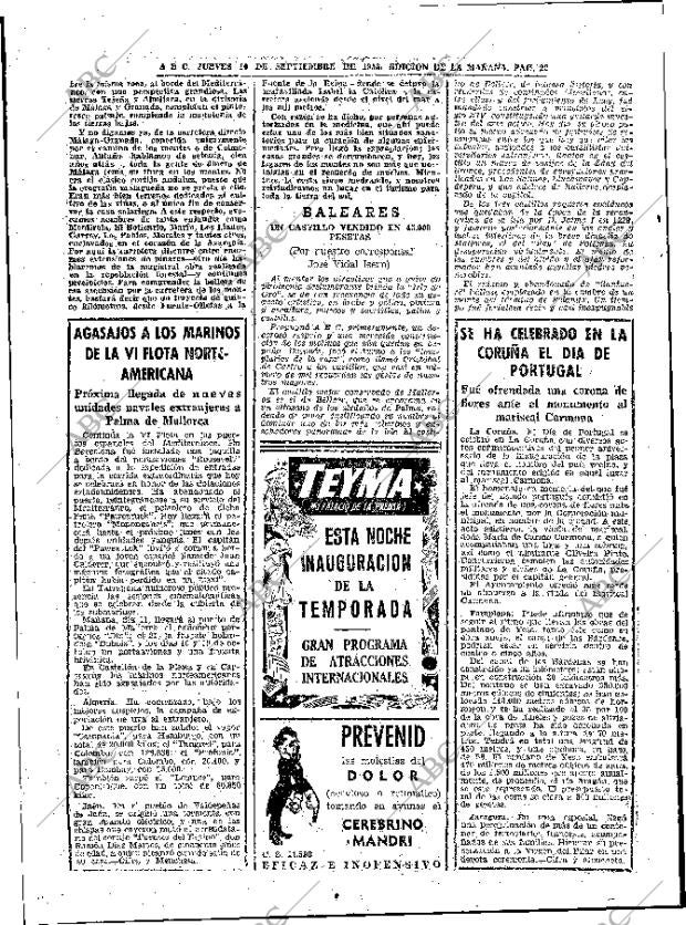 ABC MADRID 10-09-1953 página 22