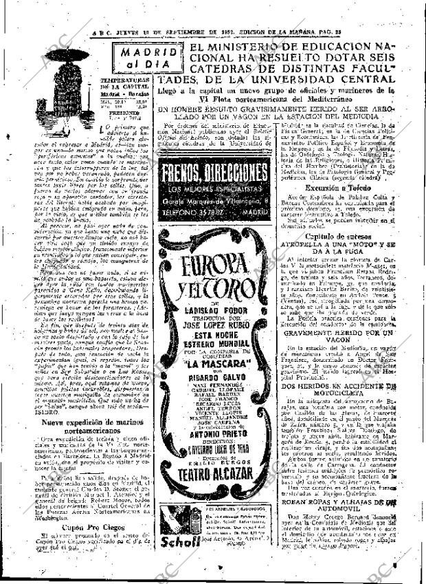 ABC MADRID 10-09-1953 página 25
