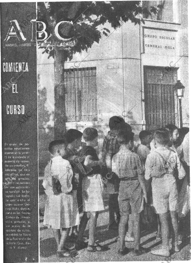 ABC MADRID 15-09-1953 página 1
