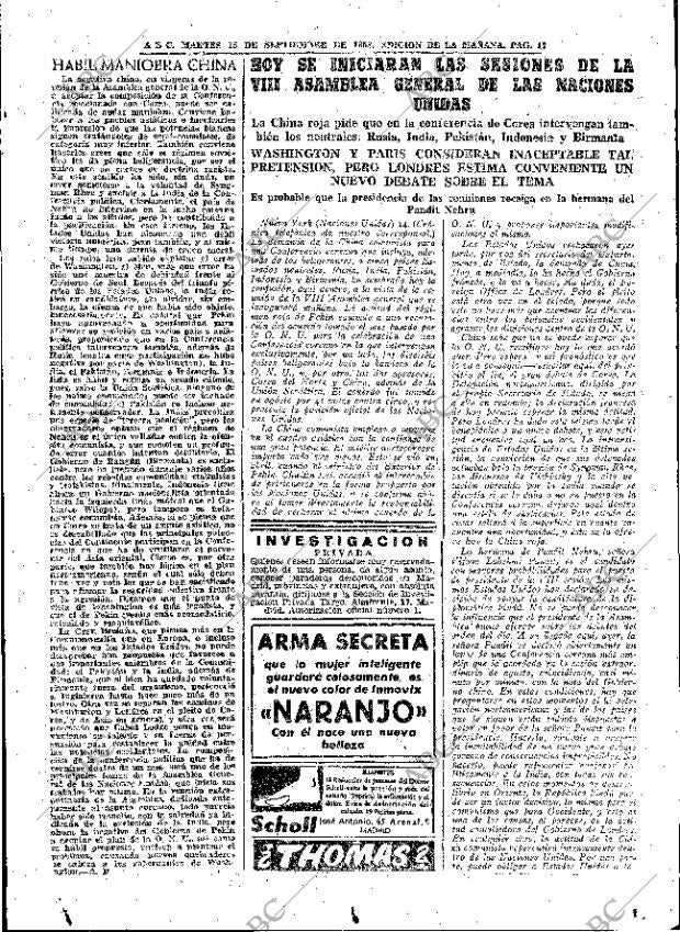 ABC MADRID 15-09-1953 página 17
