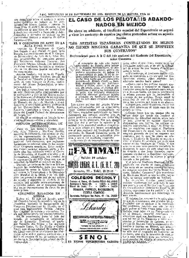 ABC MADRID 16-09-1953 página 15