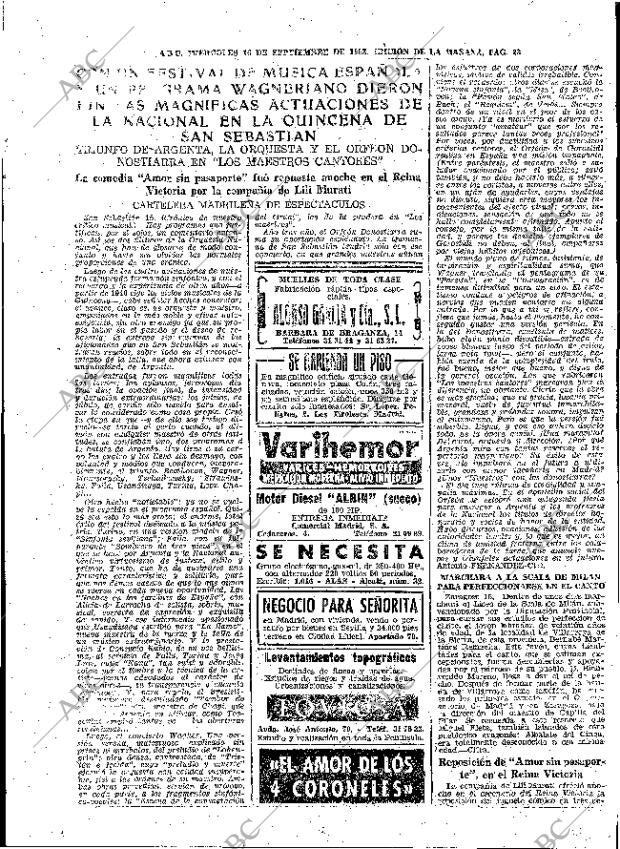 ABC MADRID 16-09-1953 página 23
