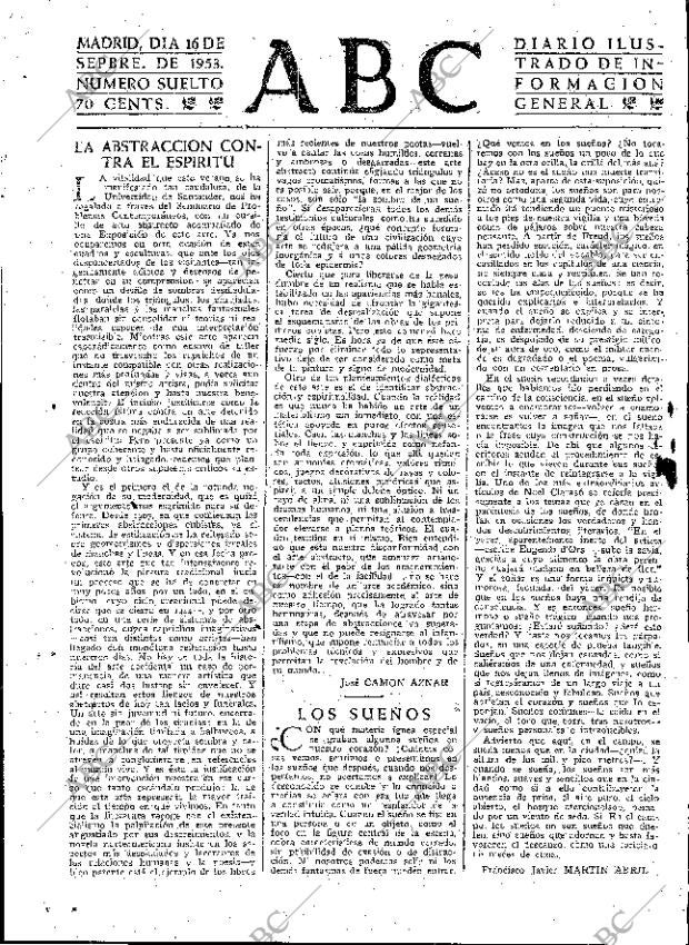 ABC MADRID 16-09-1953 página 3