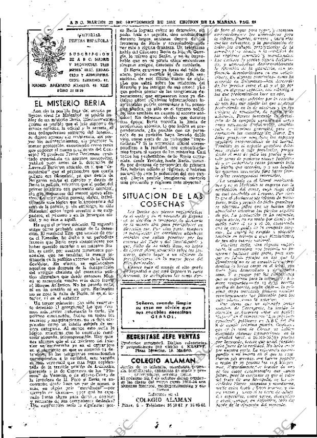 ABC MADRID 22-09-1953 página 24
