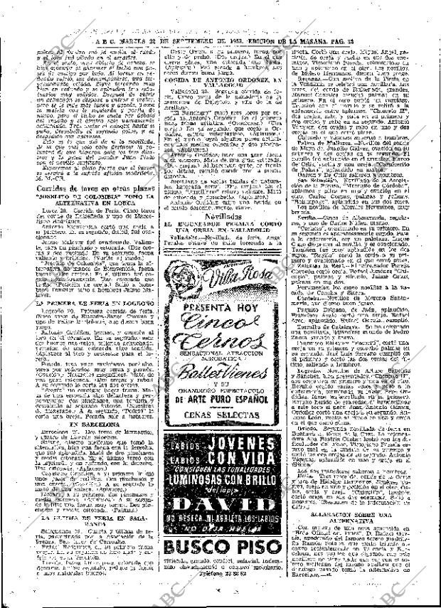 ABC MADRID 22-09-1953 página 32