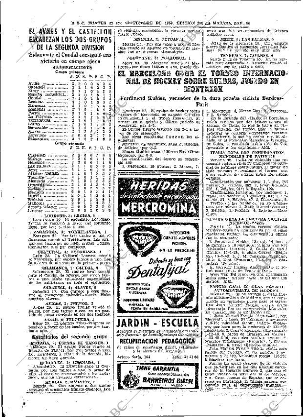 ABC MADRID 22-09-1953 página 36