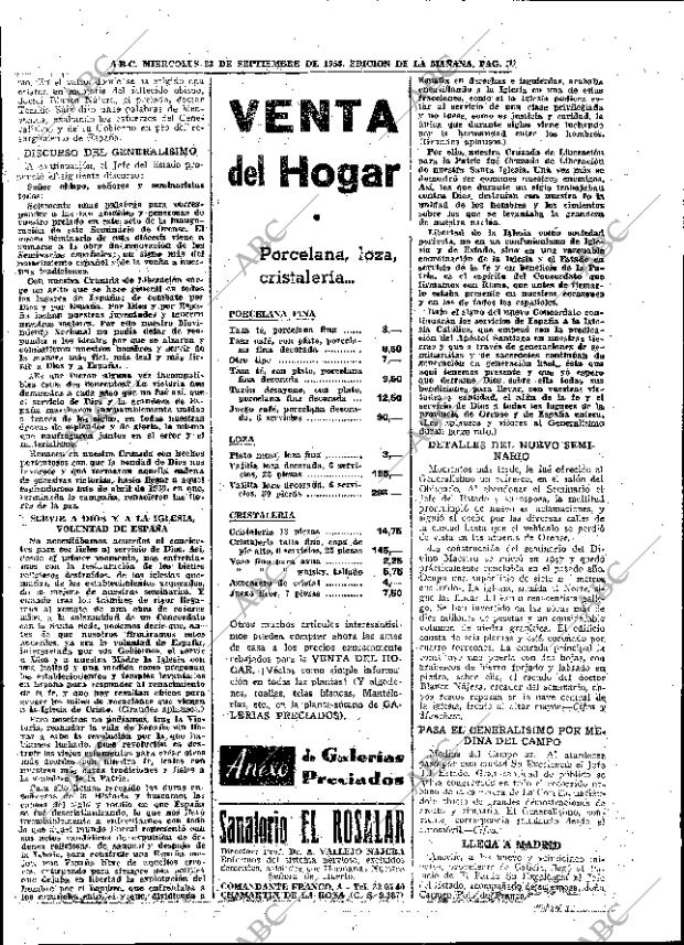ABC MADRID 23-09-1953 página 20