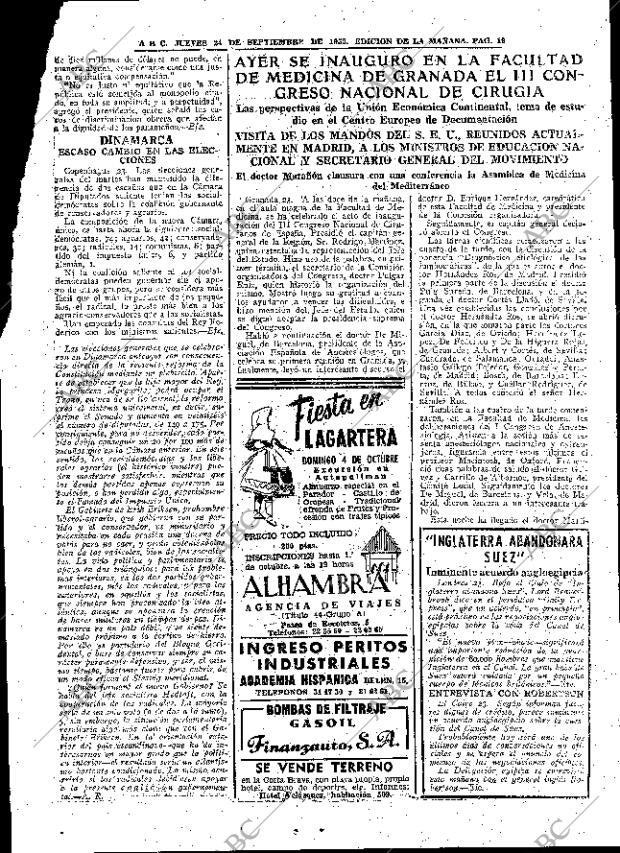 ABC MADRID 24-09-1953 página 19