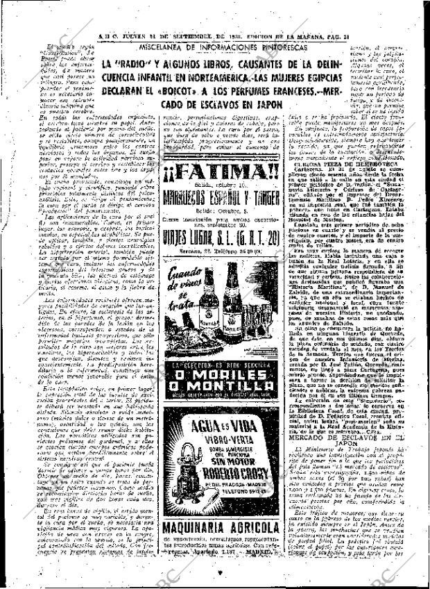 ABC MADRID 24-09-1953 página 21