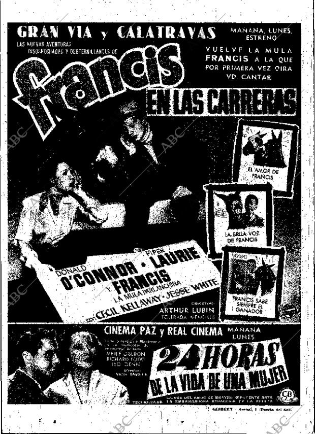 ABC MADRID 27-09-1953 página 25