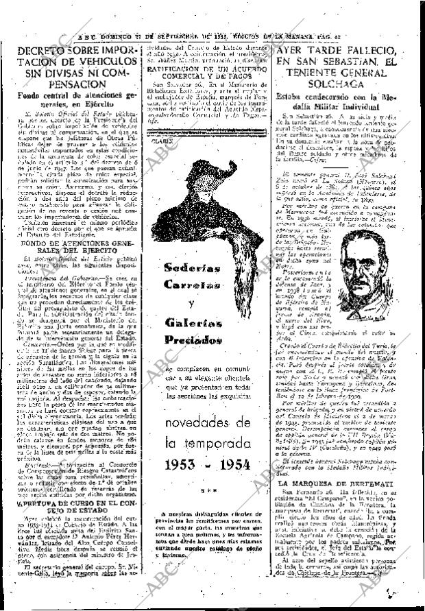 ABC MADRID 27-09-1953 página 42