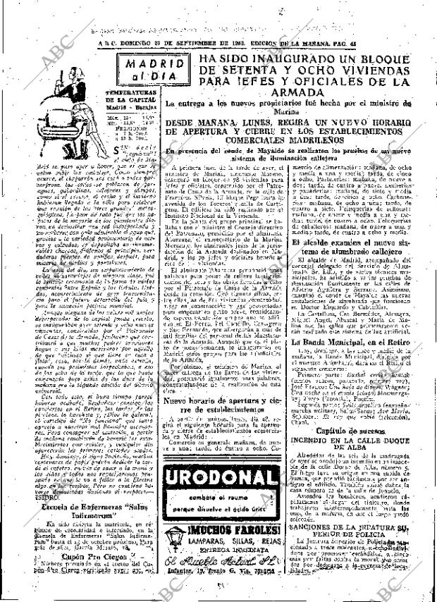 ABC MADRID 27-09-1953 página 45