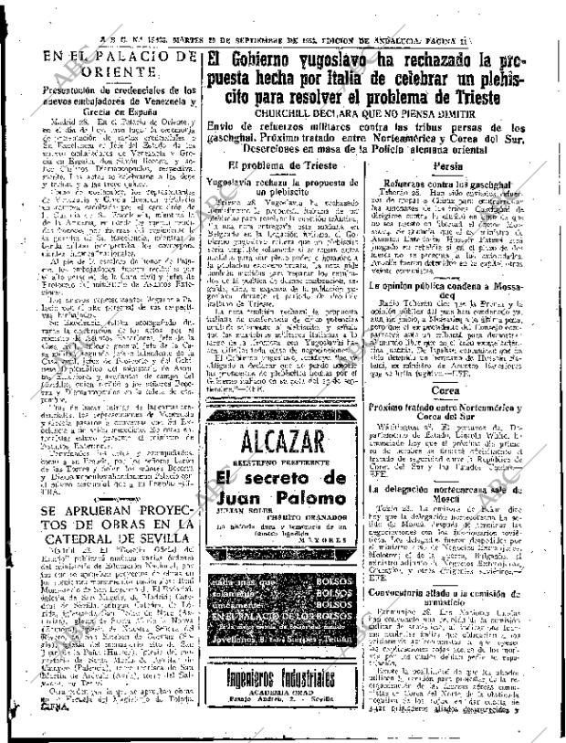 ABC SEVILLA 29-09-1953 página 11