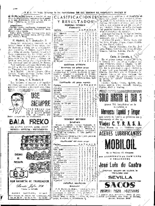 ABC SEVILLA 29-09-1953 página 23