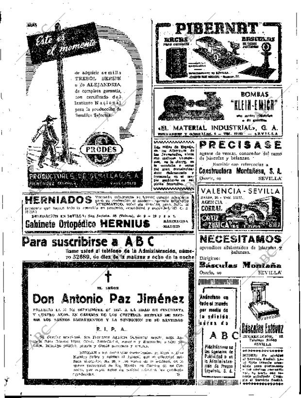 ABC SEVILLA 29-09-1953 página 25