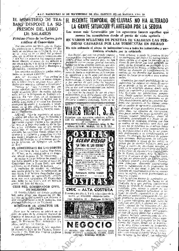 ABC MADRID 30-09-1953 página 25