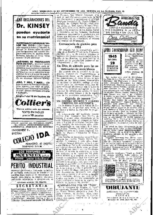 ABC MADRID 30-09-1953 página 42