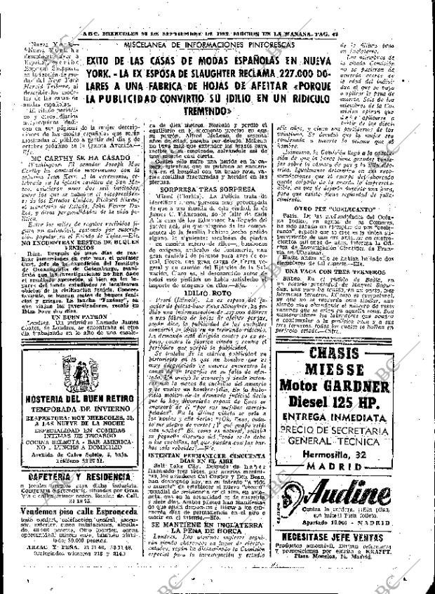 ABC MADRID 30-09-1953 página 43