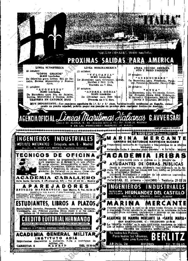 ABC MADRID 30-09-1953 página 6