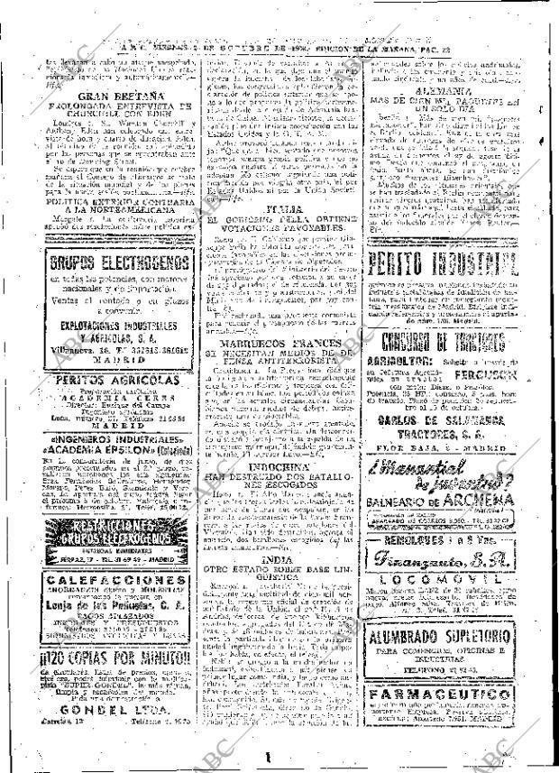 ABC MADRID 02-10-1953 página 22