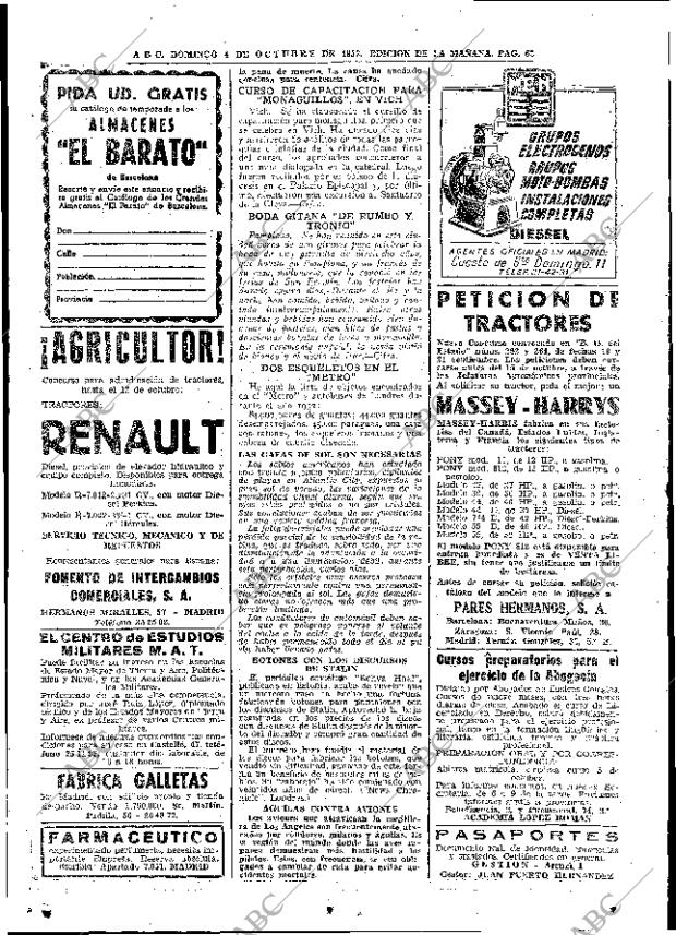 ABC MADRID 04-10-1953 página 62