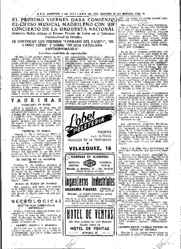 ABC MADRID 04-10-1953 página 71