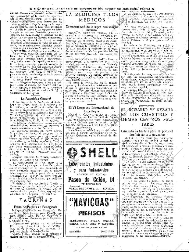 ABC SEVILLA 08-10-1953 página 14