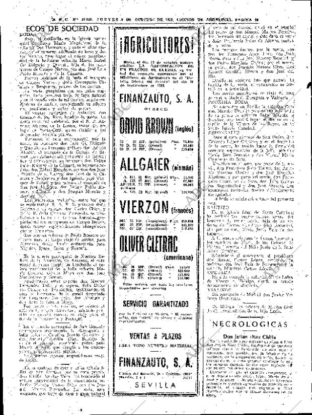 ABC SEVILLA 08-10-1953 página 16