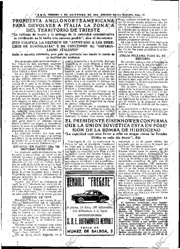 ABC MADRID 09-10-1953 página 17