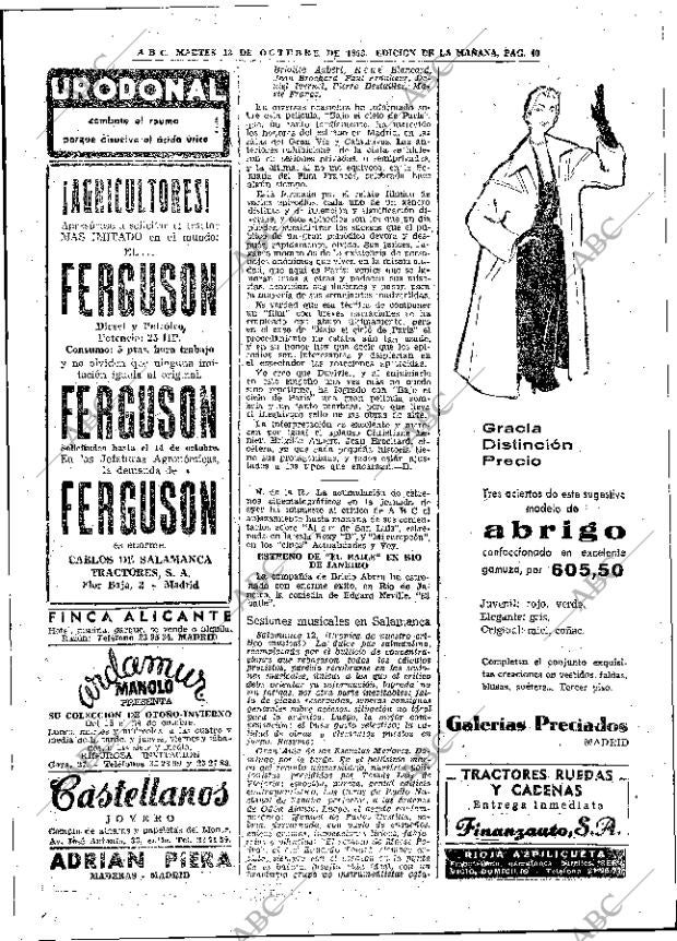 ABC MADRID 13-10-1953 página 38