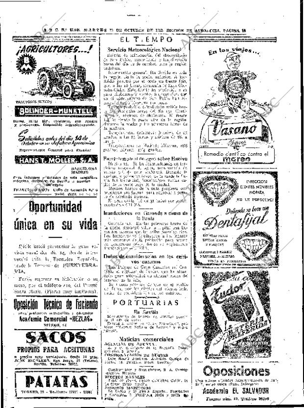 ABC SEVILLA 13-10-1953 página 18
