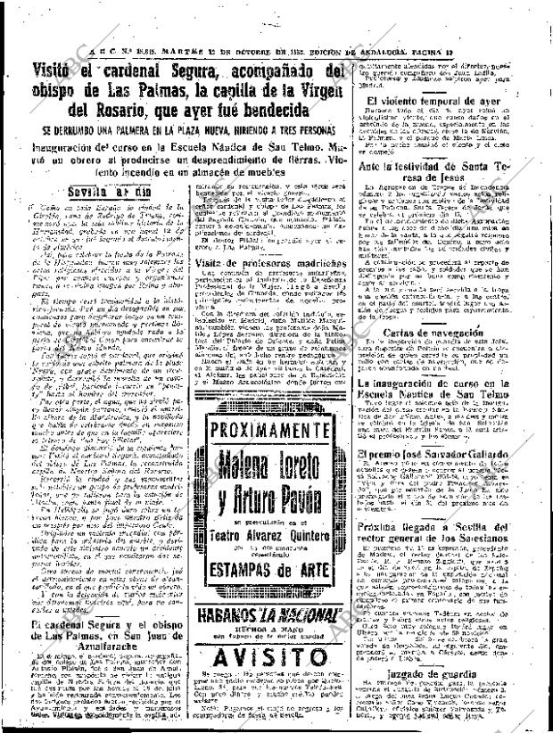 ABC SEVILLA 13-10-1953 página 19