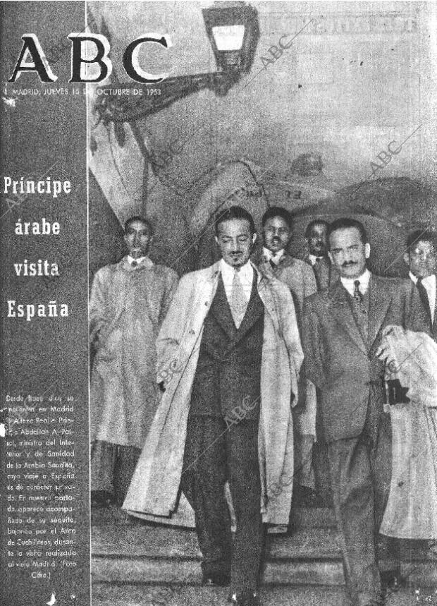 ABC MADRID 15-10-1953 página 1