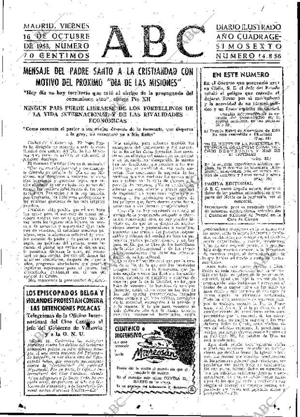 ABC MADRID 16-10-1953 página 23