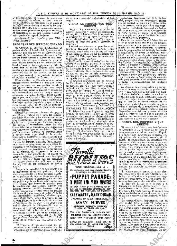 ABC MADRID 16-10-1953 página 27