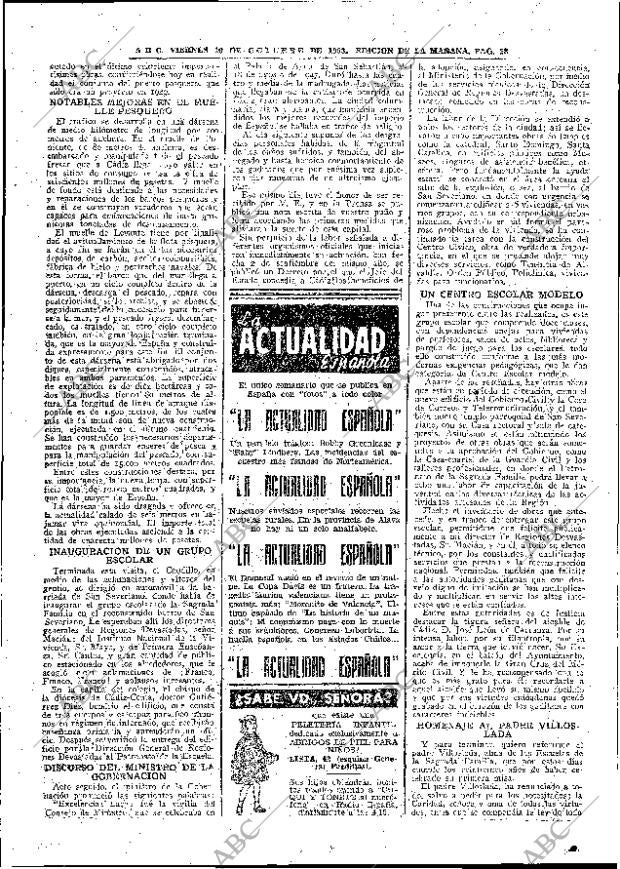 ABC MADRID 16-10-1953 página 28