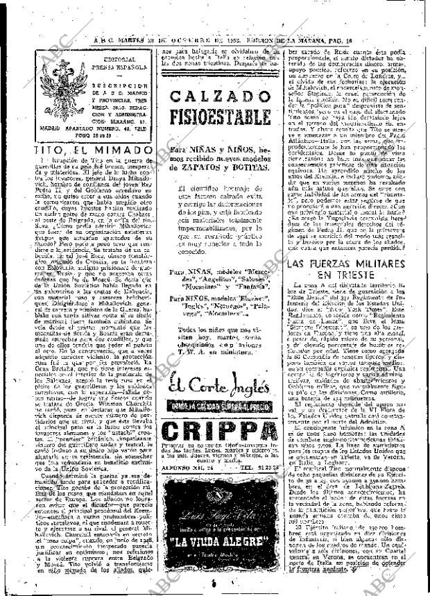 ABC MADRID 20-10-1953 página 16