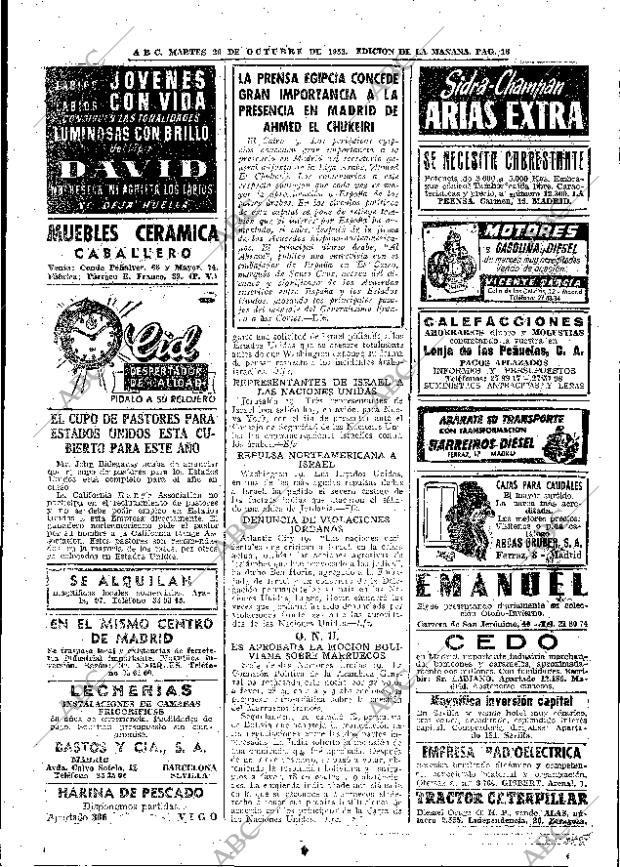 ABC MADRID 20-10-1953 página 18