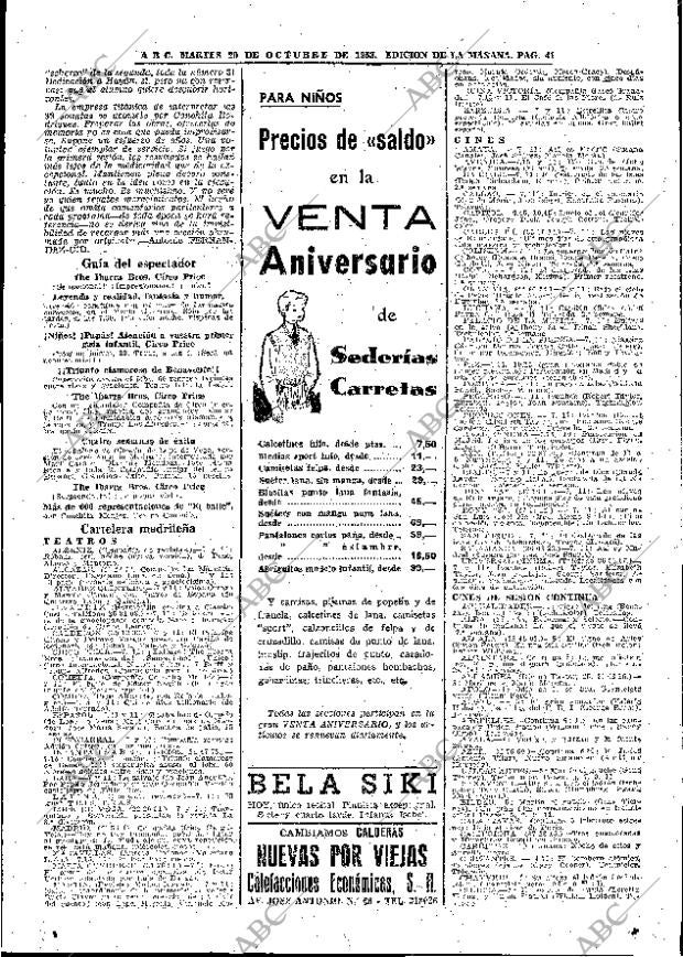 ABC MADRID 20-10-1953 página 41