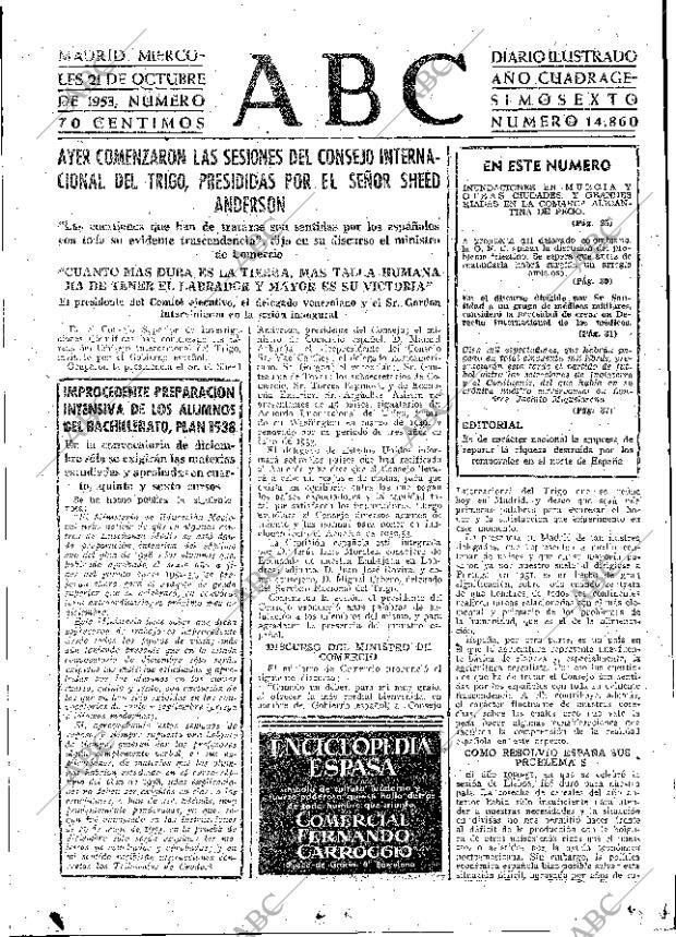 ABC MADRID 21-10-1953 página 21
