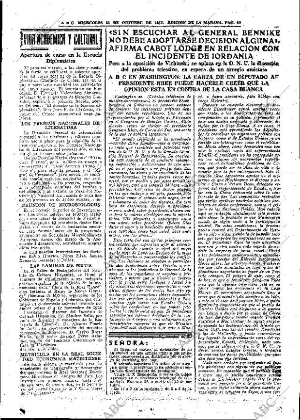ABC MADRID 21-10-1953 página 27