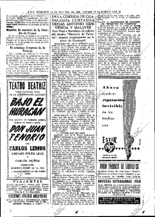 ABC MADRID 21-10-1953 página 32