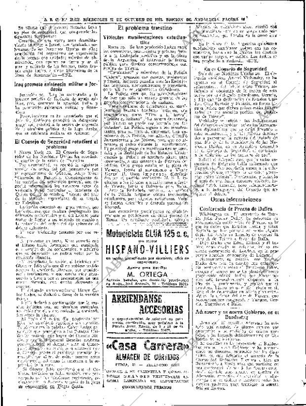 ABC SEVILLA 21-10-1953 página 10