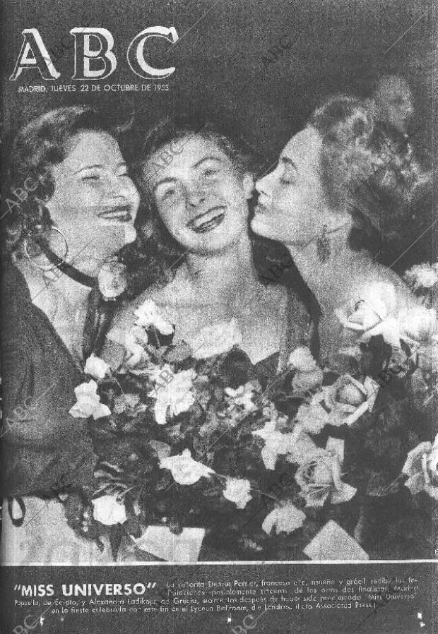 ABC MADRID 22-10-1953 página 1