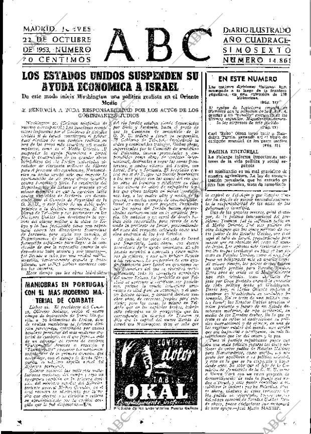 ABC MADRID 22-10-1953 página 15