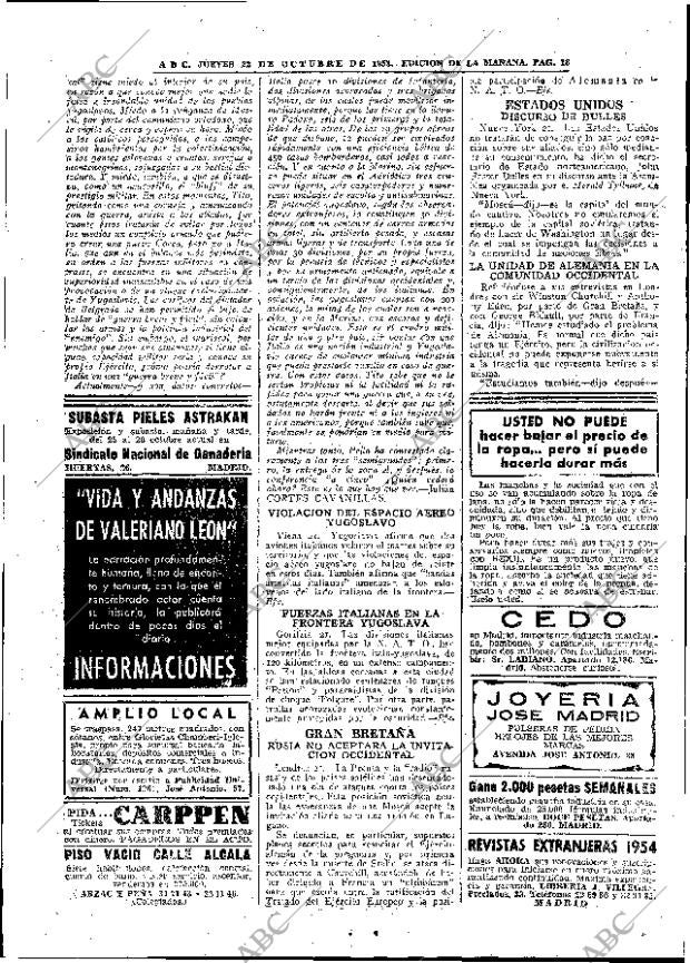 ABC MADRID 22-10-1953 página 18