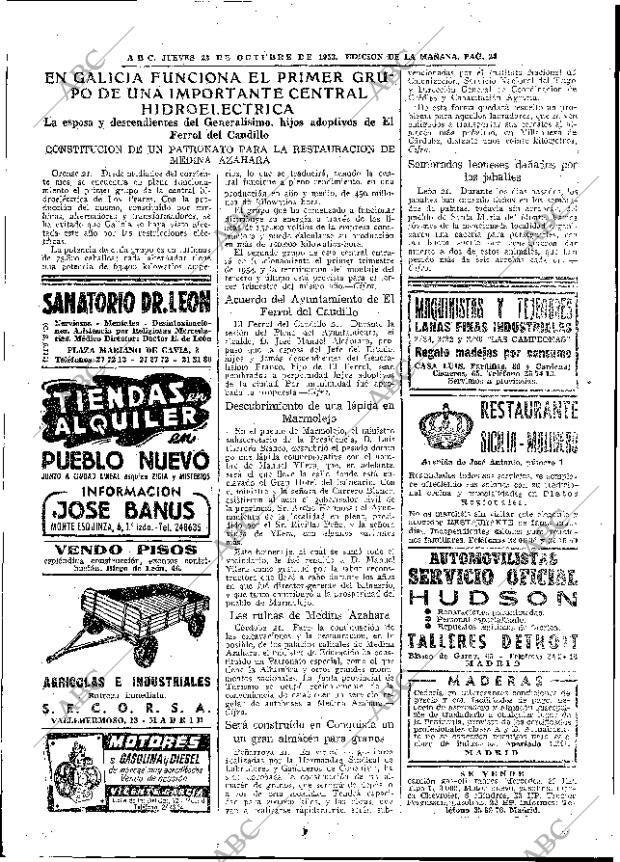 ABC MADRID 22-10-1953 página 24