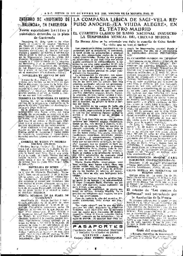 ABC MADRID 22-10-1953 página 33